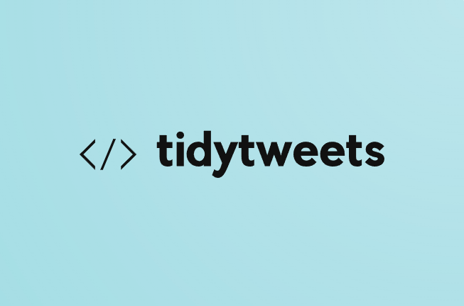 Tidytweets